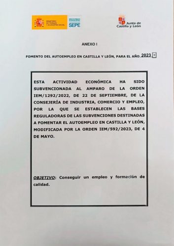 Fomento de Autoempleo en Castilla y León